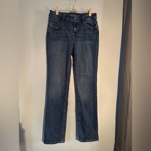 Maurices Dark Blue Straight Leg Jeans